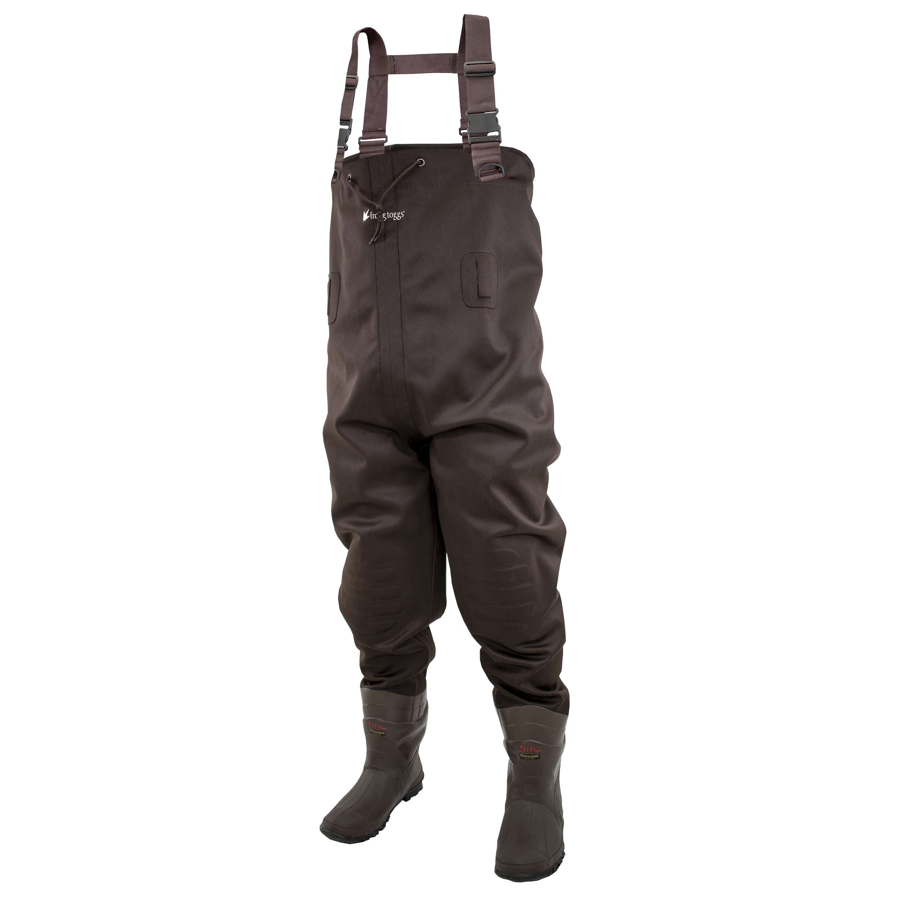 Chest wader outlet boots