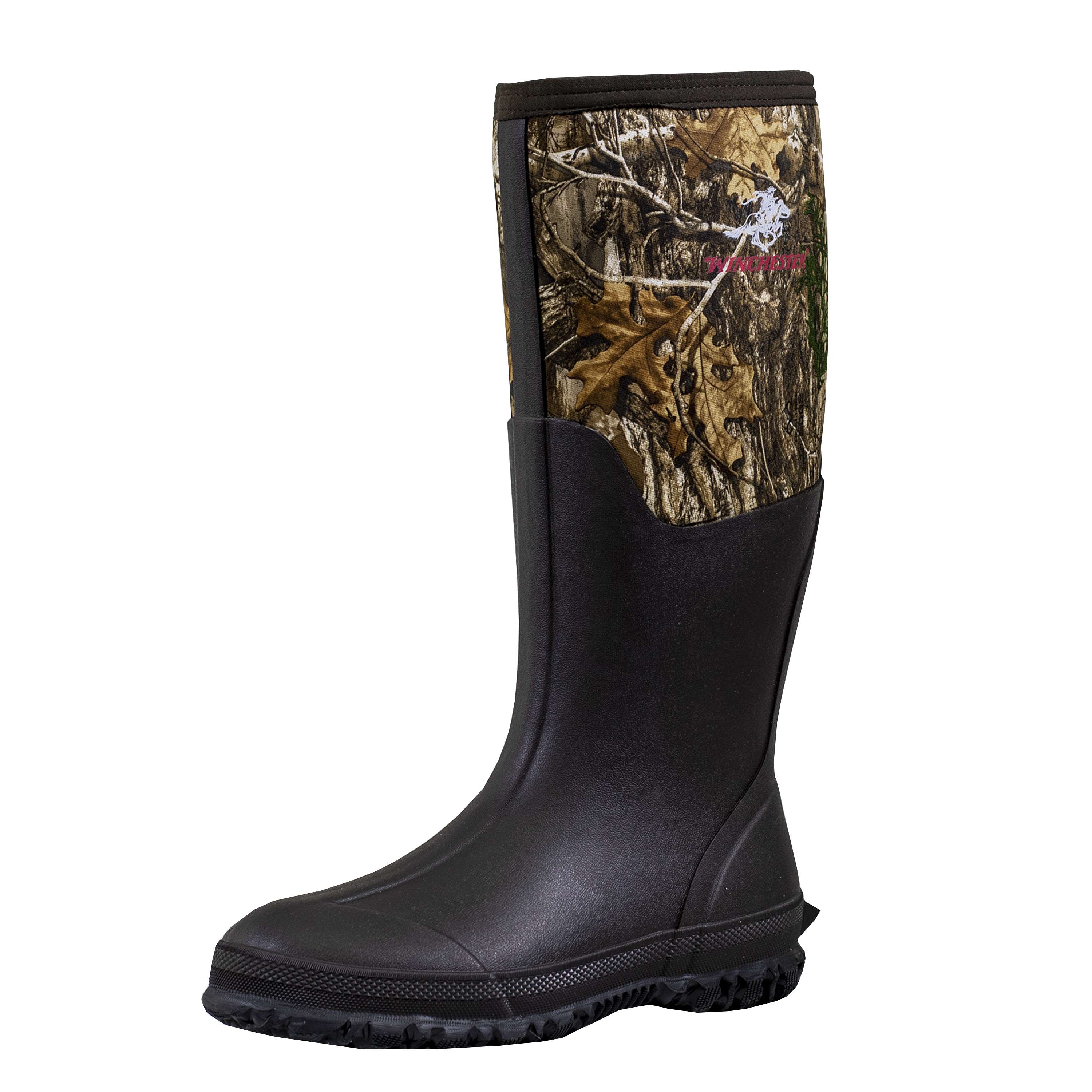 redhead camo utility rubber boots